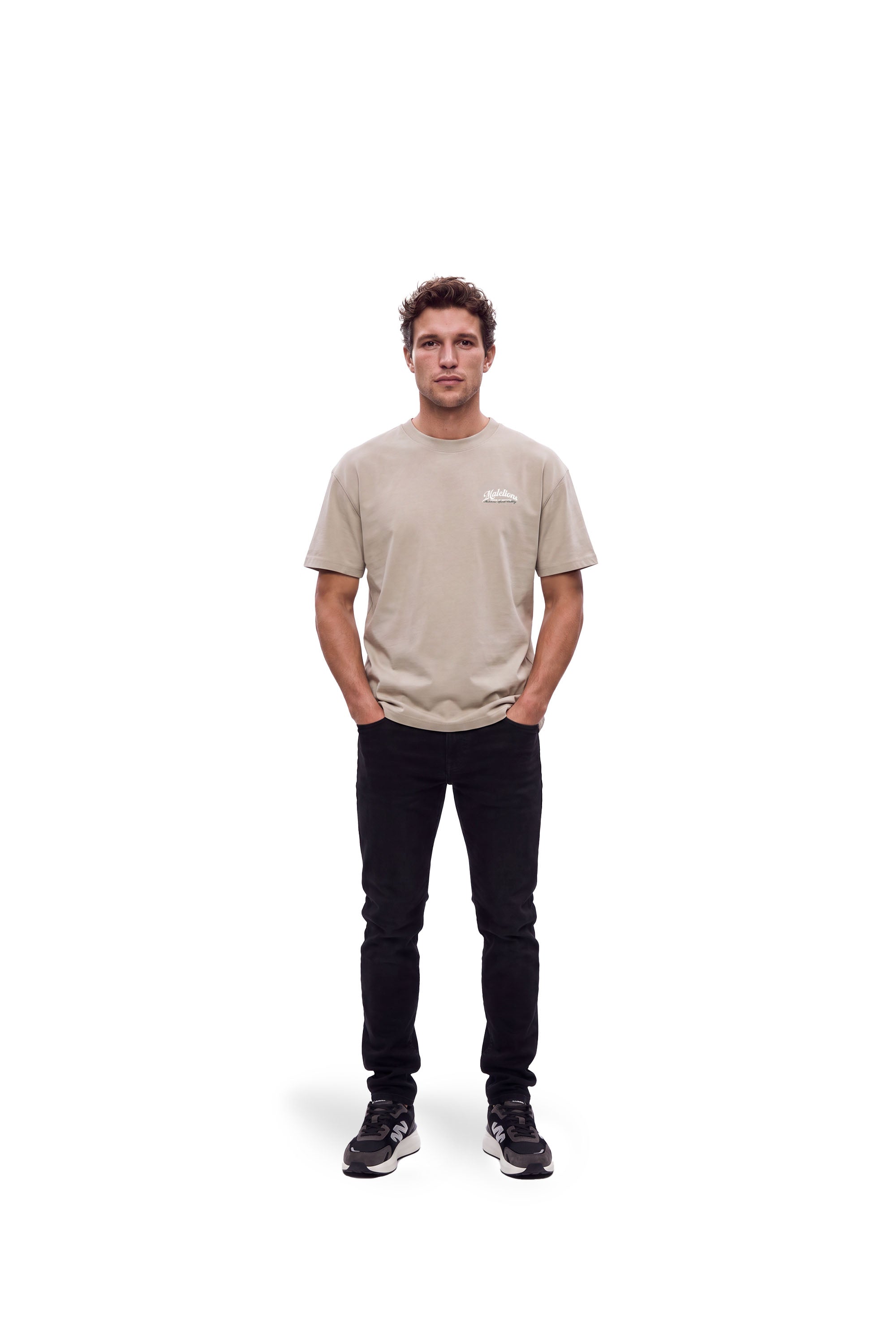 Malelions Men Sports Betting T-Shirt | Almond