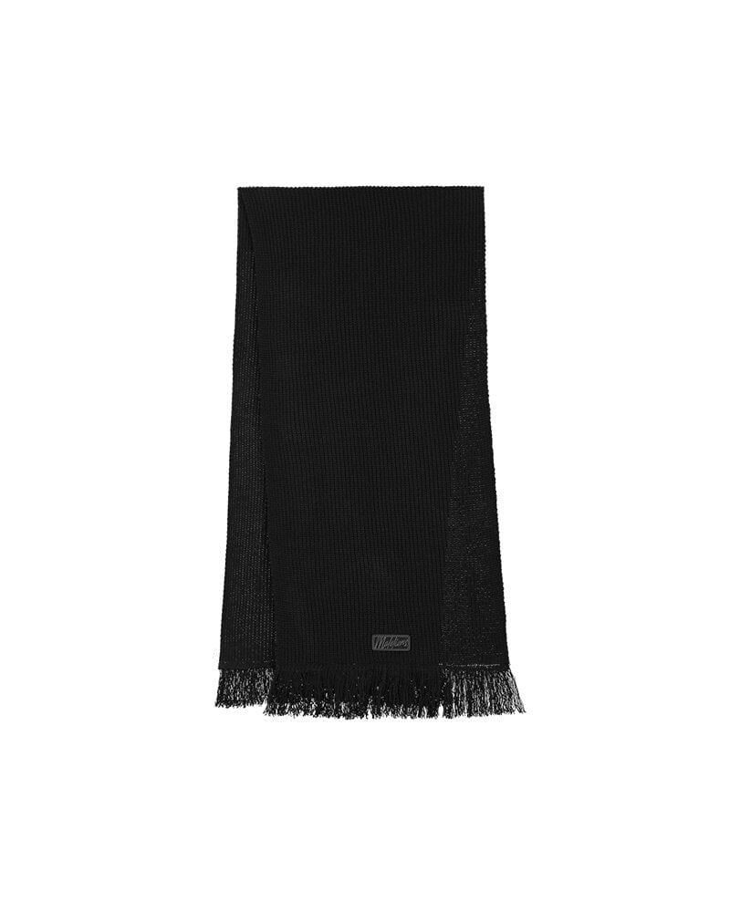  Malelions Women Knitted Scarf | Black