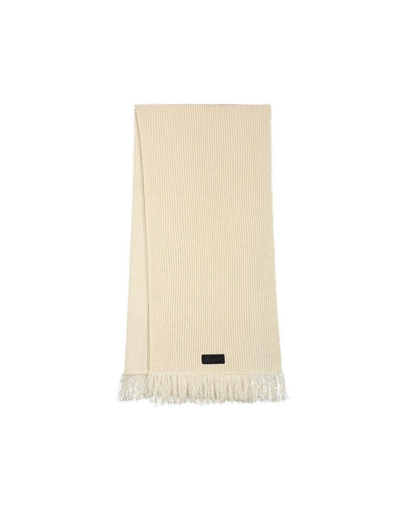  Malelions Women Knitted Scarf | Beige