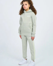 Malelions Junior Worldwide Hoodie | Aqua Grey/Mint