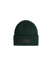 Malelions Junior Ribbed Logo Beanie | Dark Green