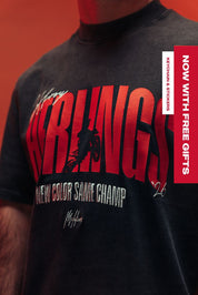 Malelions x Jeffrey Herlings Limited Red Herlings T-Shirt | Acid Wash