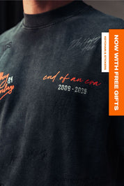 Malelions x Jeffrey Herlings Limited End Of An Era T-Shirt | Acid Wash