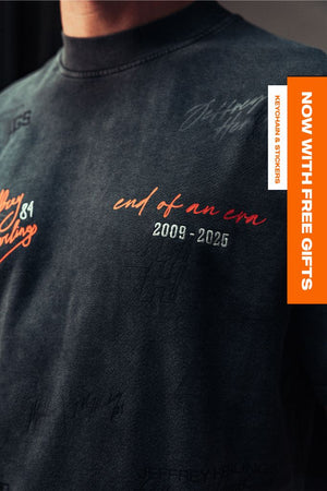 Malelions x Jeffrey Herlings Limited End Of An Era T-Shirt | Acid Wash