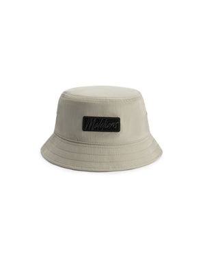 Malelions Junior Crinkle Bucket Hat | Taupe