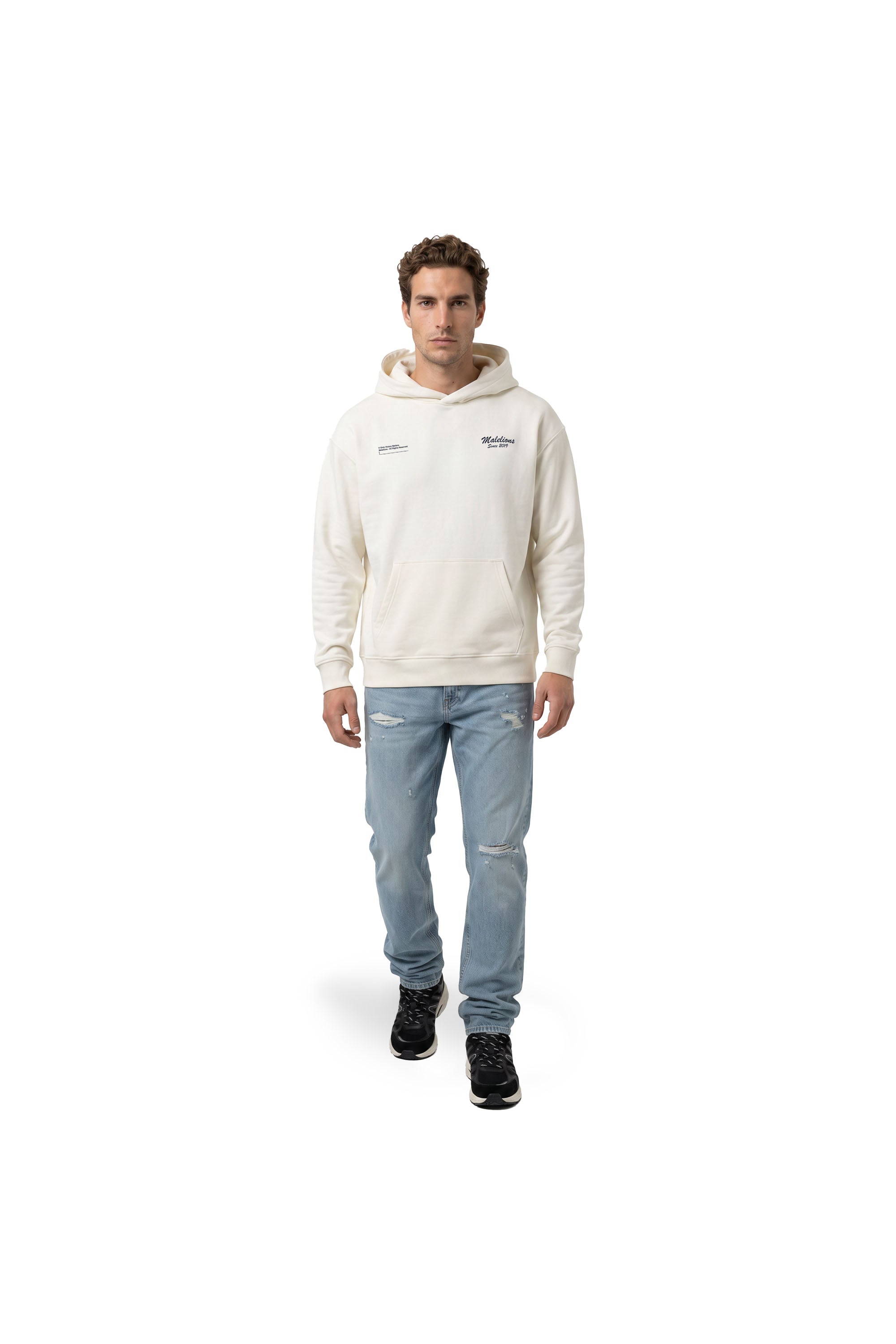Malelions Men Homerun Hoodie | Off-White