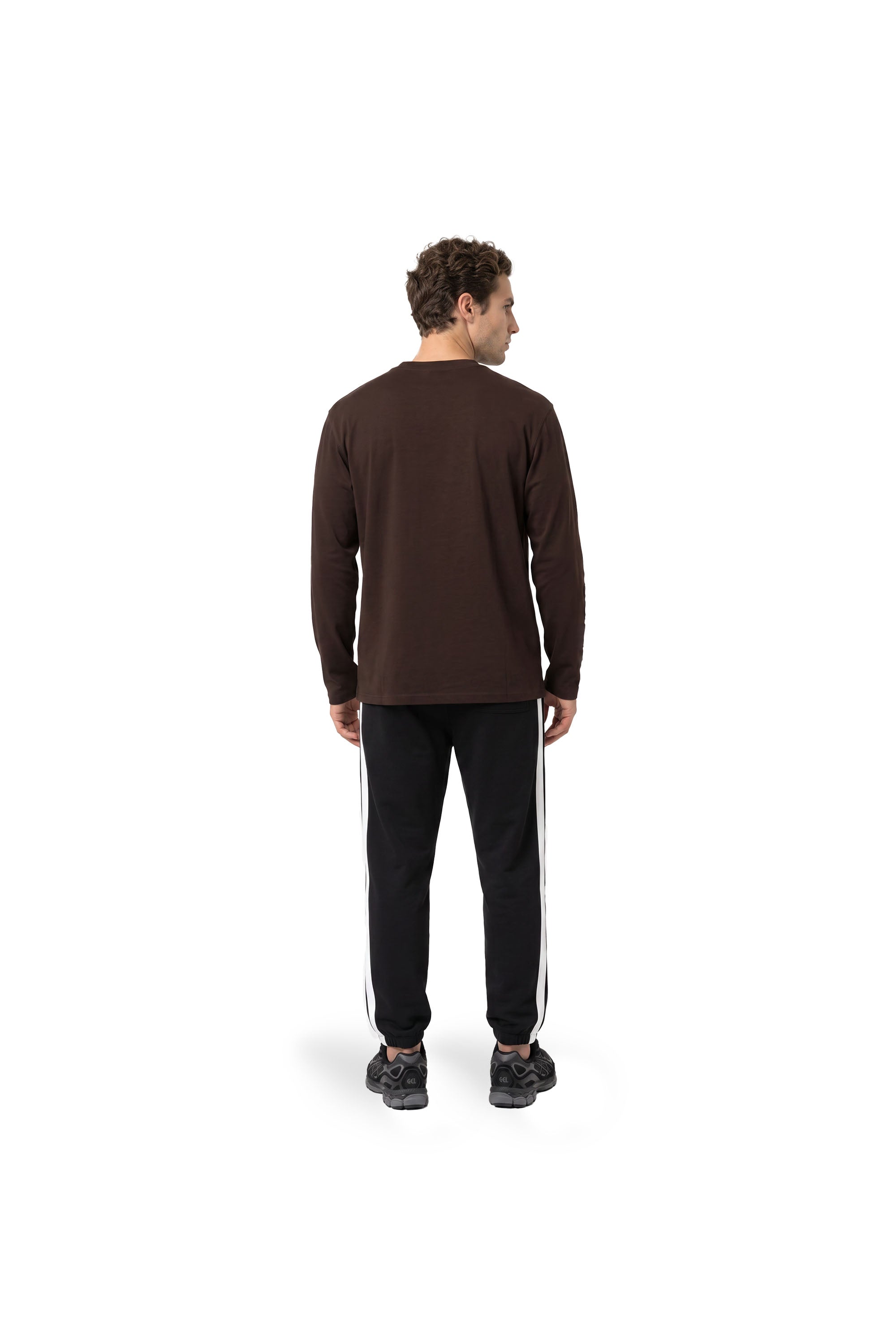 Malelions Men Department Longsleeve T-Shirt | Brown