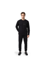 Malelions Men Department Longsleeve T-Shirt | Black