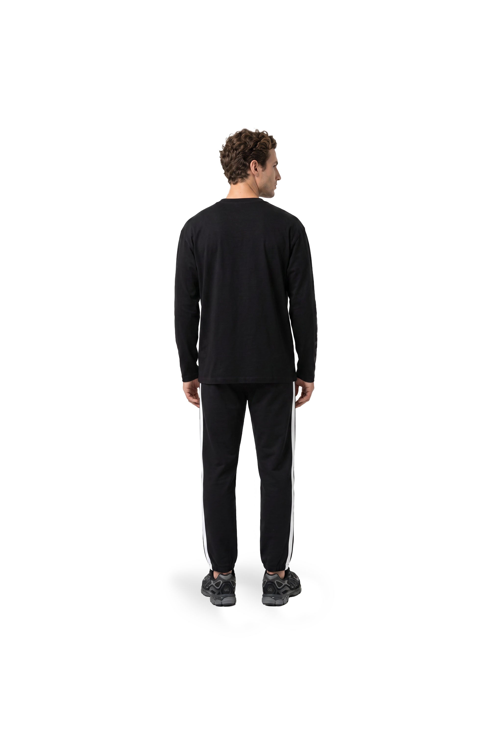 Malelions Men Department Longsleeve T-Shirt | Black