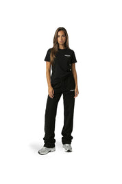 Malelions Women Italian Summer Straight Leg Sweatpants | Black