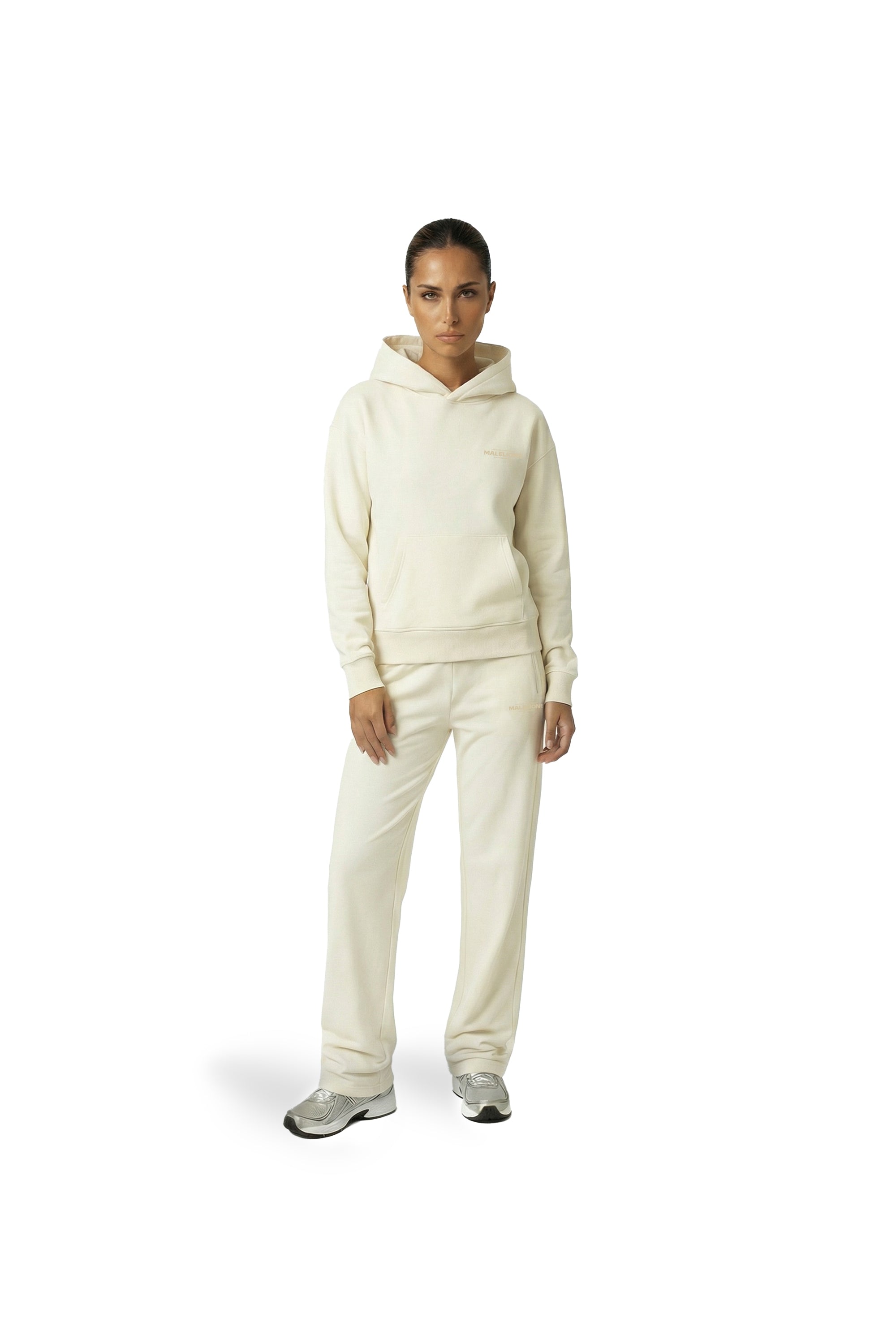 Malelions Women Italian Summer Hoodie | Cream