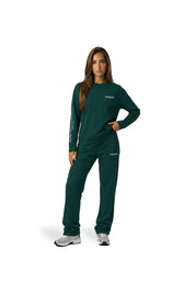 Malelions Women Italian Summer Straight Leg Sweatpants | Teal