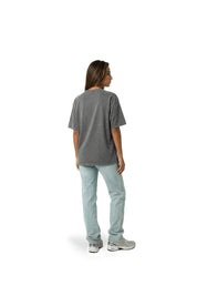 Malelions Women Varsity Oversized T-Shirt | Acid Wash