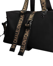 Malelions Men Venetian Duffle Bag | Black/Gold