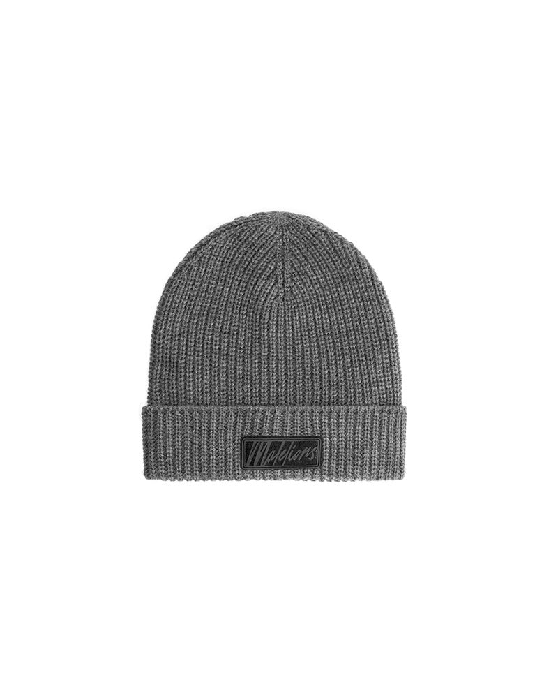 Malelions Men Ribbed Logo Beanie | Antra