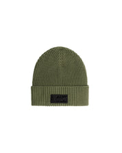 Malelions Men Ribbed Logo Beanie | Green