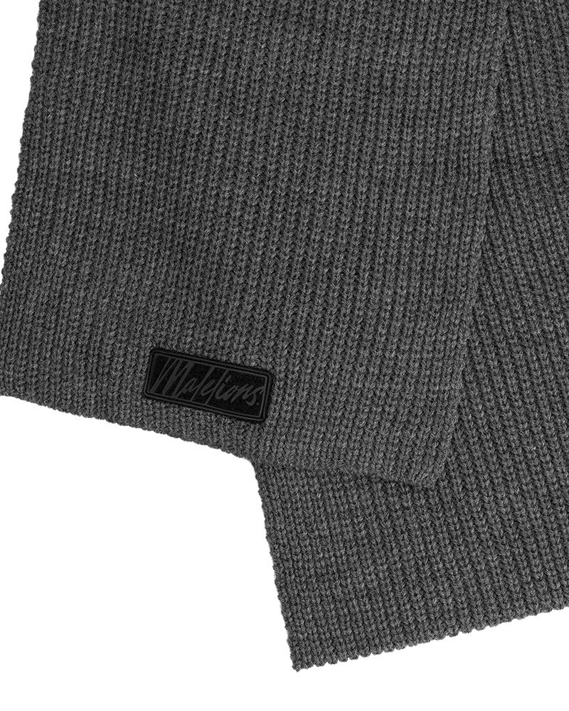 Malelions Men Ribbed Logo Scarf | Antra