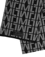 Malelions Men Monogram Scarf | Black/Antra