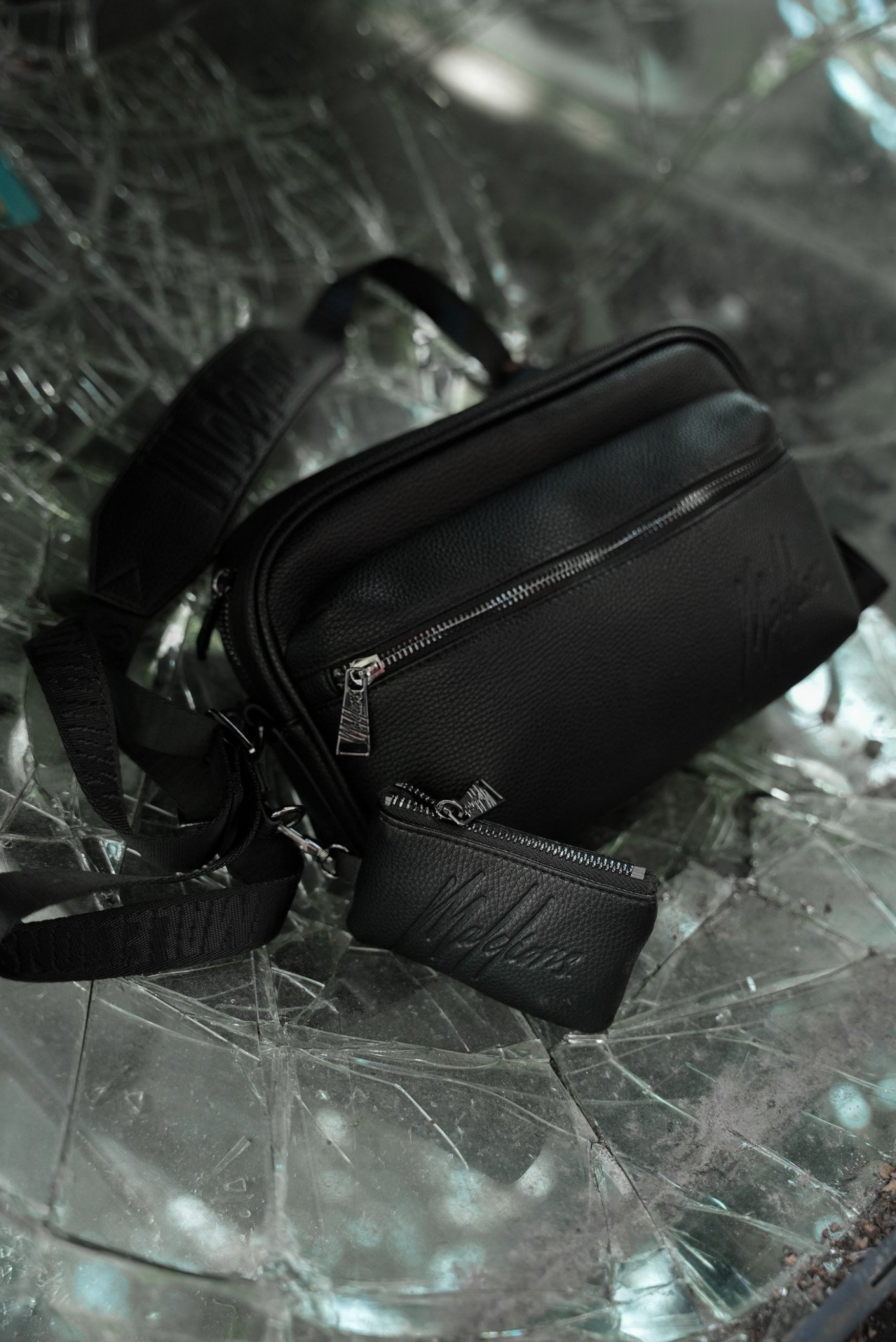 Malelions Void Messenger Bag | Black