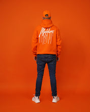 Malelions Limited Kingsday Painter Hoodie | Orange/White