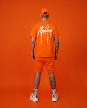 Malelions Limited Kingsday Painter Shorts | Orange/White