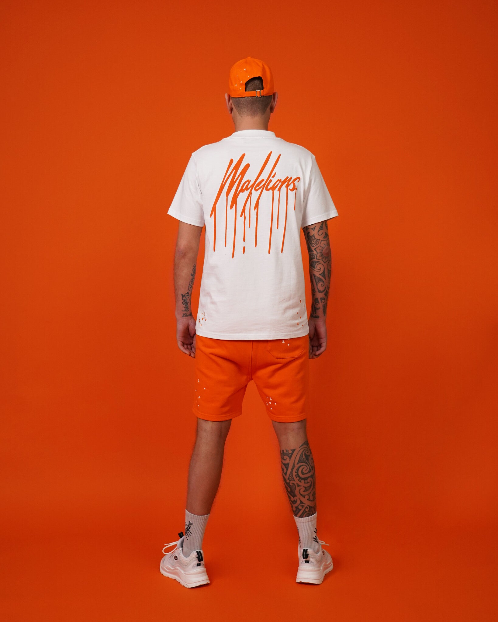 Malelions Limited Kingsday Painter Cap | Orange/White