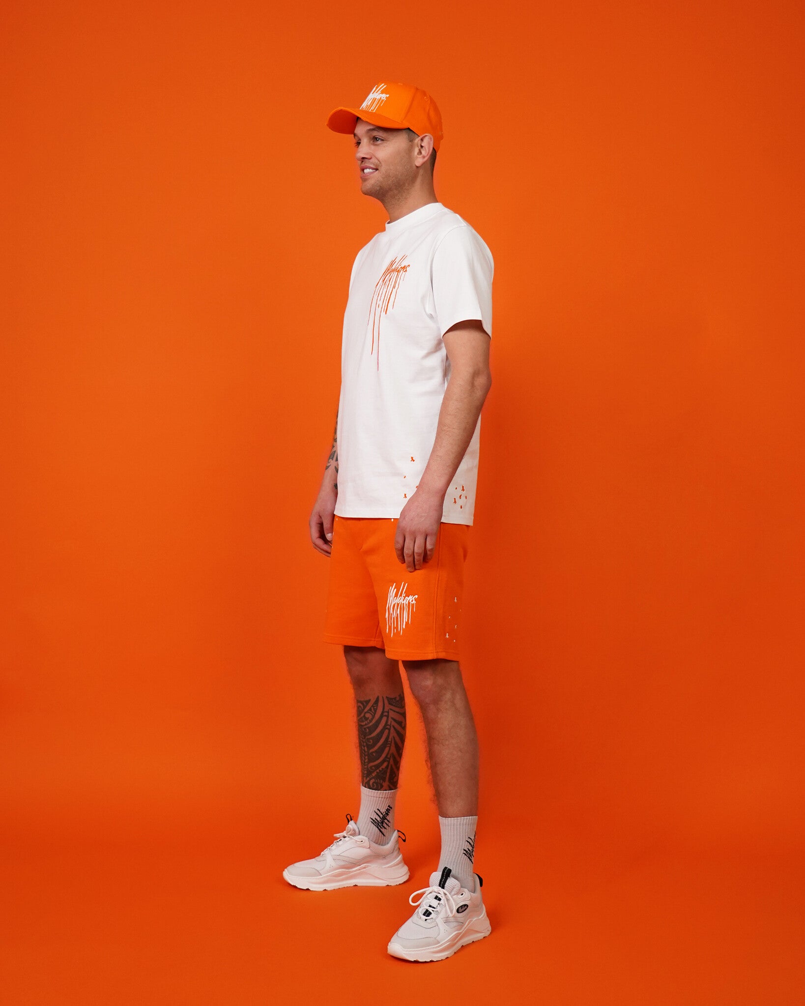 Malelions Limited Kingsday Painter Cap | Orange/White