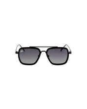 Malelions Men Abstract Sunglasses | Black