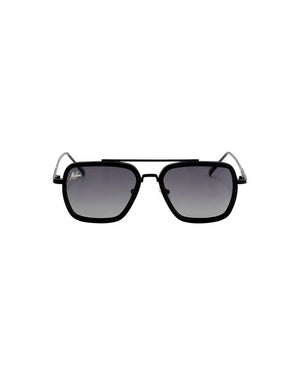 Malelions Men Abstract Sunglasses | Black