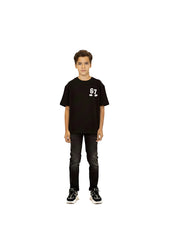 Malelions Junior Six Seven T-Shirt | Black