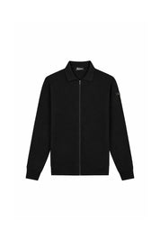 Malelions Men Knitted Zip Cardigan | Black