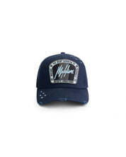 Malelions Men Baseball Patch Cap | Navy/Light Blue