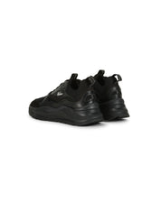 Malelions Men Mesh Runner | Black/Black