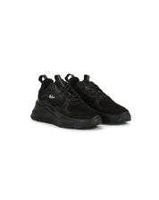 Malelions Men Mesh Runner | Black/Black