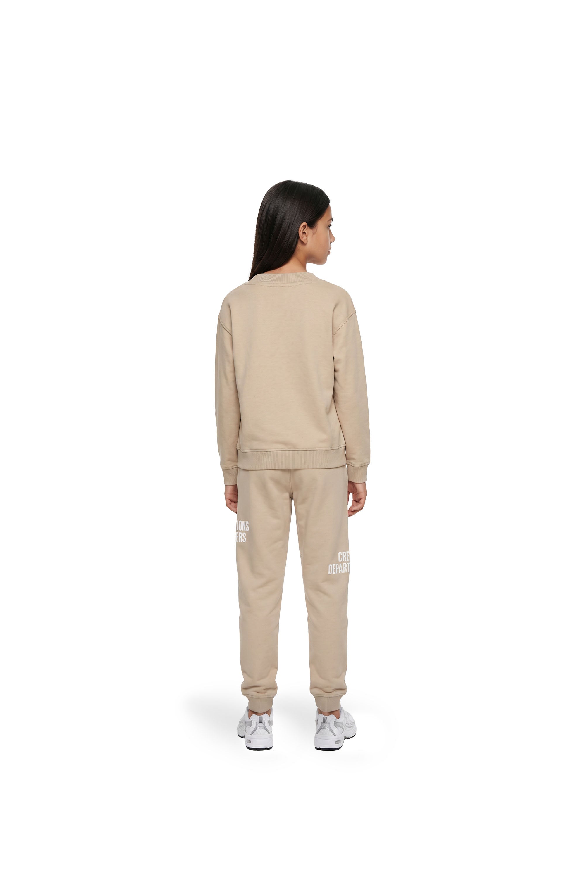 Malelions Junior Girls Members Sweater | Light Beige