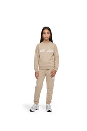 Malelions Junior Girls Members Sweater | Light Beige