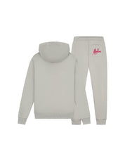 Malelions Junior Signature Tracksuit | Grey/Red