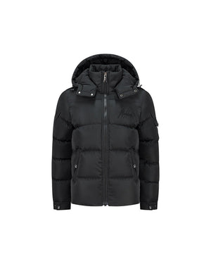 Malelions Junior Patch Puffer Jacket | Black