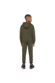 Malelions Junior Counter Hooded Vest | Dark Olive