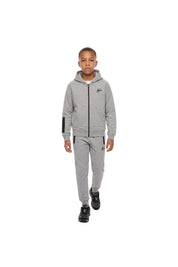 Malelions Junior Counter Hooded Vest | Grey Melange