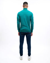 Malelions Men Knit Turtleneck | Petrol