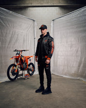 Malelions x Jeffrey Herlings Crew Cap | Black/Orange