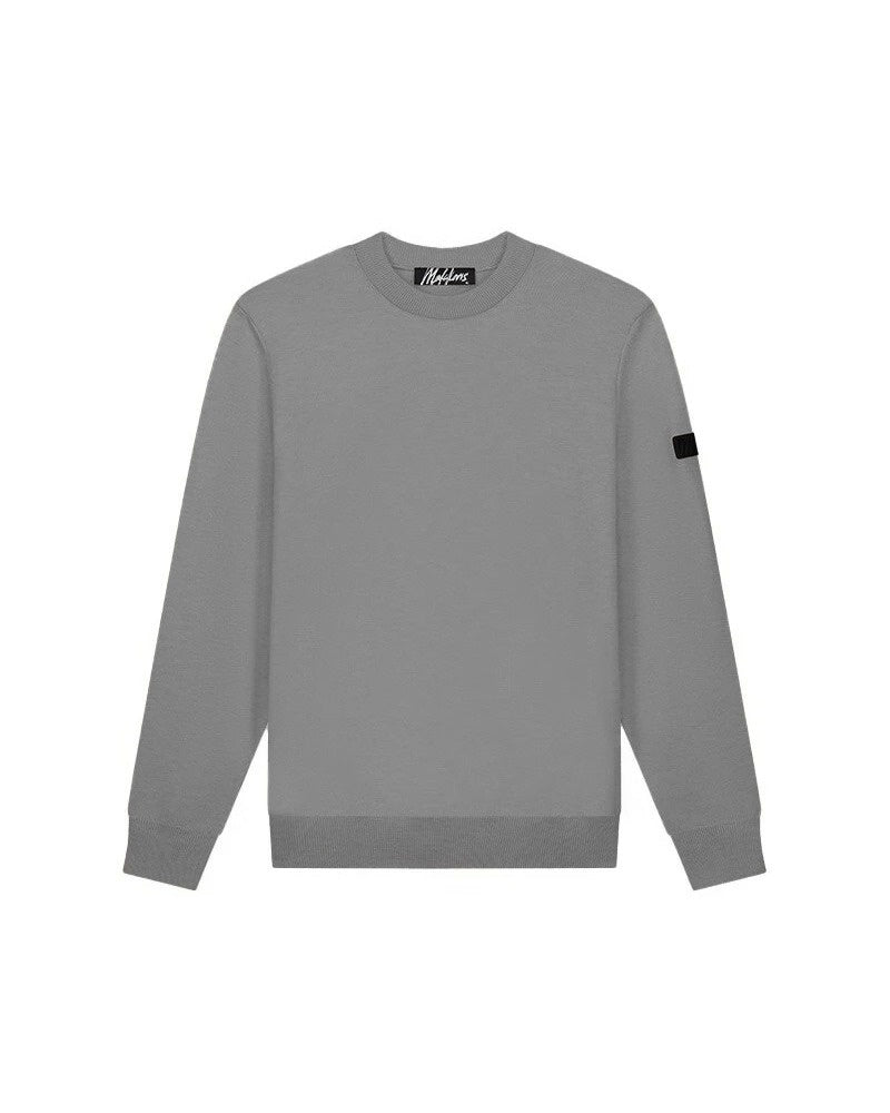 Malelions Men Knit Sweater | Grey