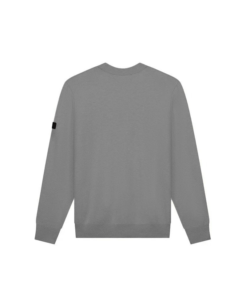 Malelions Men Knit Sweater | Grey