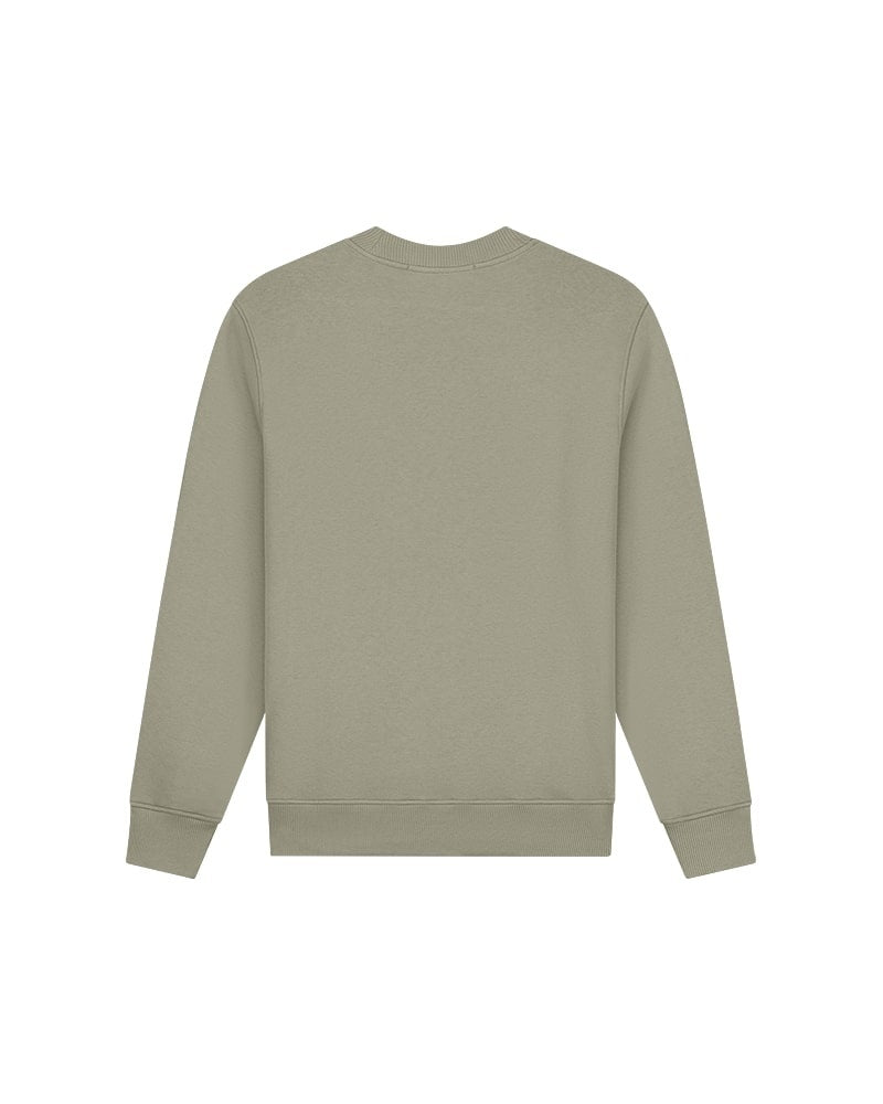 Malelions Men Destroyed Signature Sweater | Light Sage