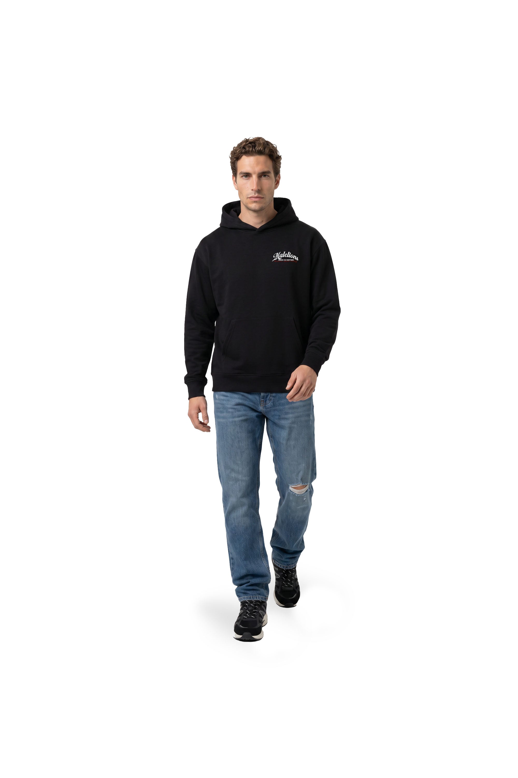 Malelions Men Sports Betting Hoodie | Black