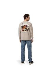 Malelions Men Sports Betting Longsleeve T-Shirt | Almond