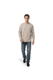 Malelions Men Sports Betting Longsleeve T-Shirt | Almond