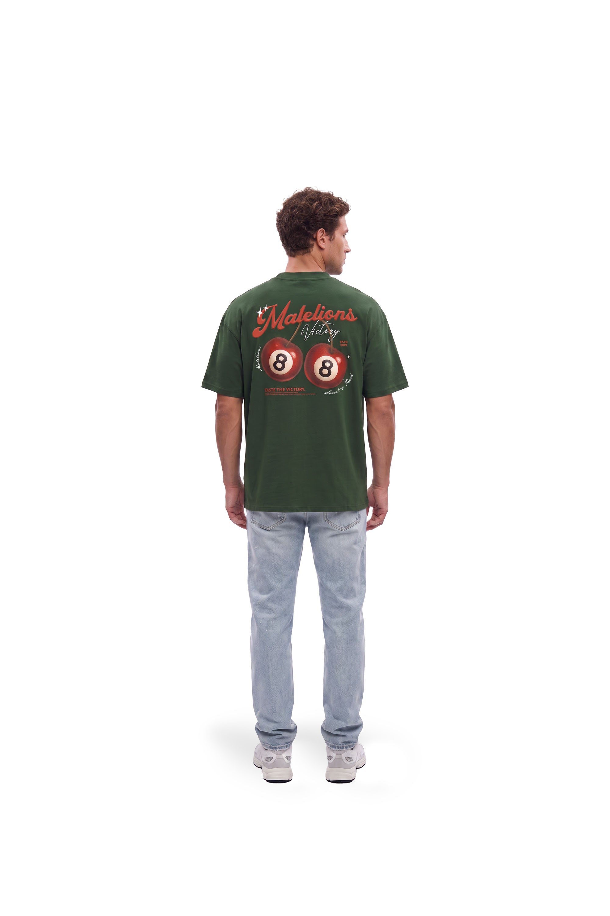 Malelions Men Victory Taste T-Shirt | Racing Green