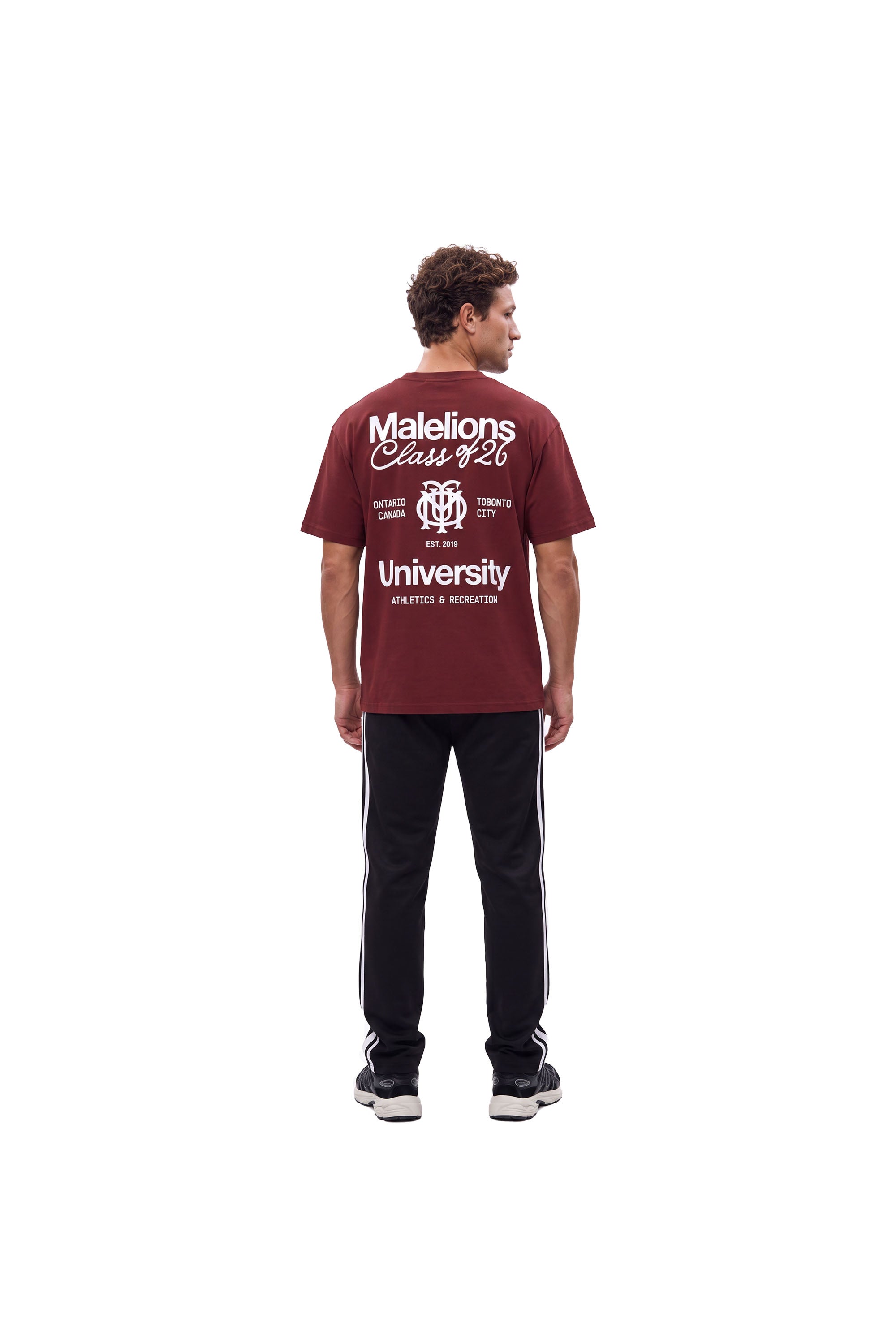 Malelions Men Class of 26 T-Shirt | Burgundy